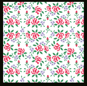 父の日用バラの花包装紙